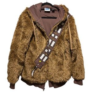 Star Wars Chewbacca faux fur hoodie size XL